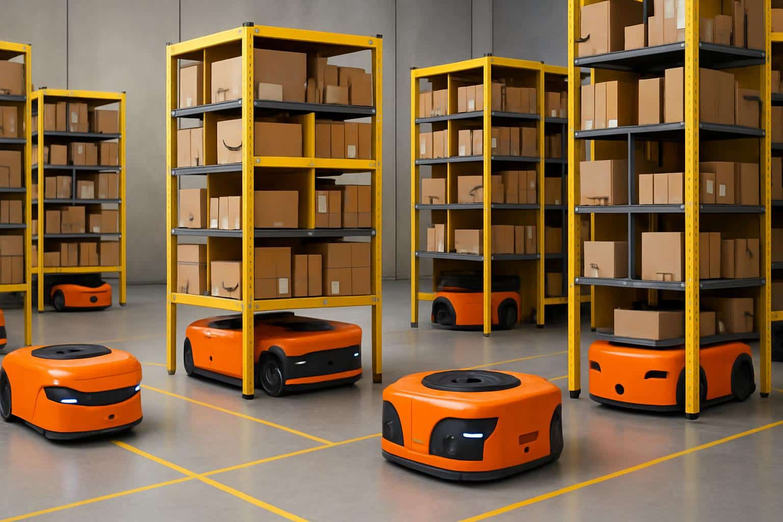 Amazon considers warehouse robots for 600,000 jobs