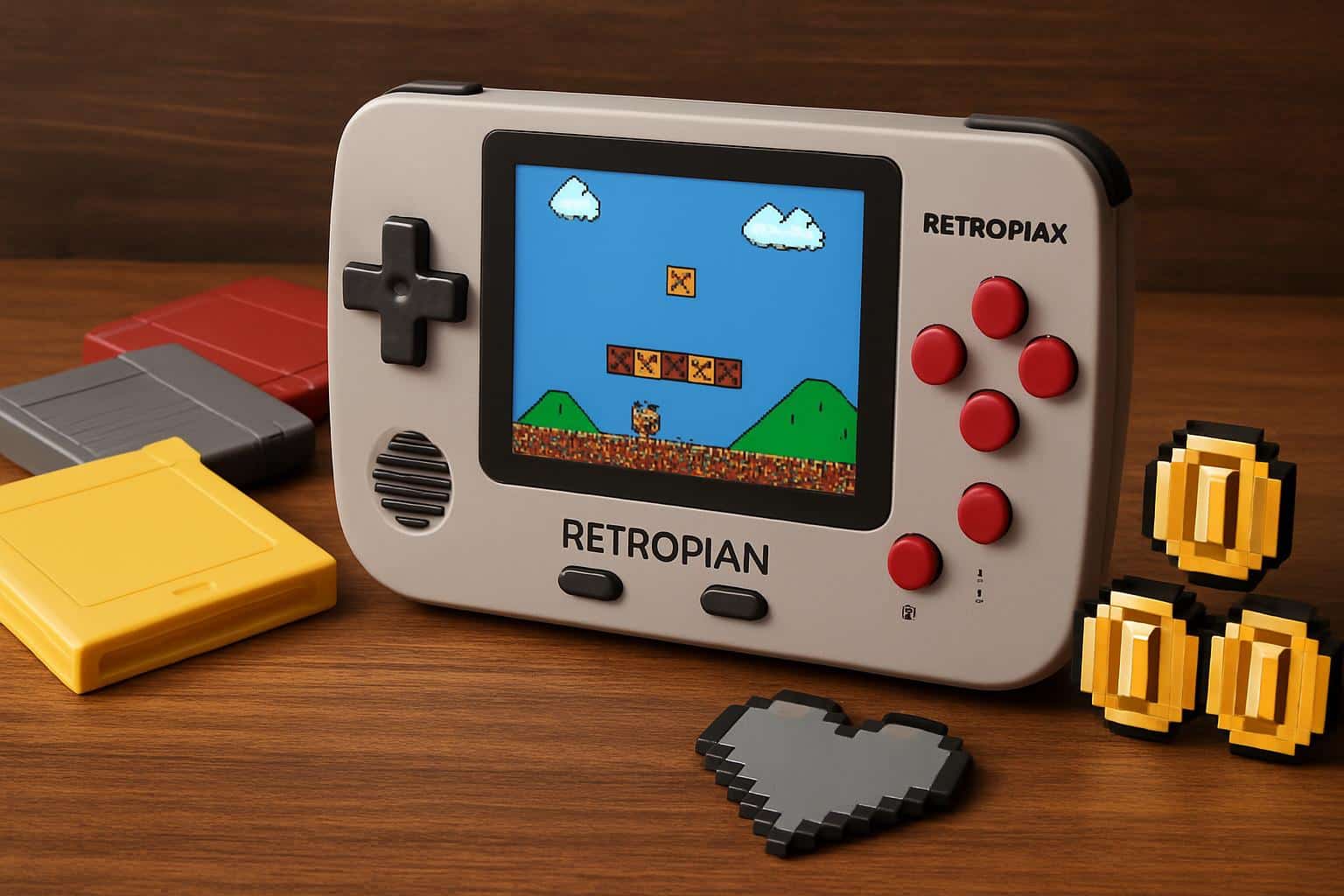Retropian X handheld retro gaming console on sale for .99