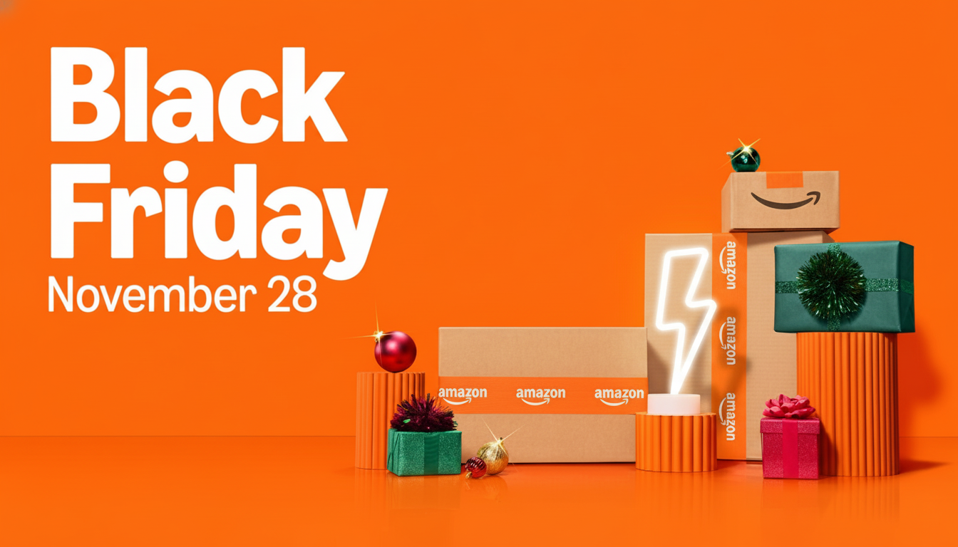 An Amazon Black Friday advertisement with