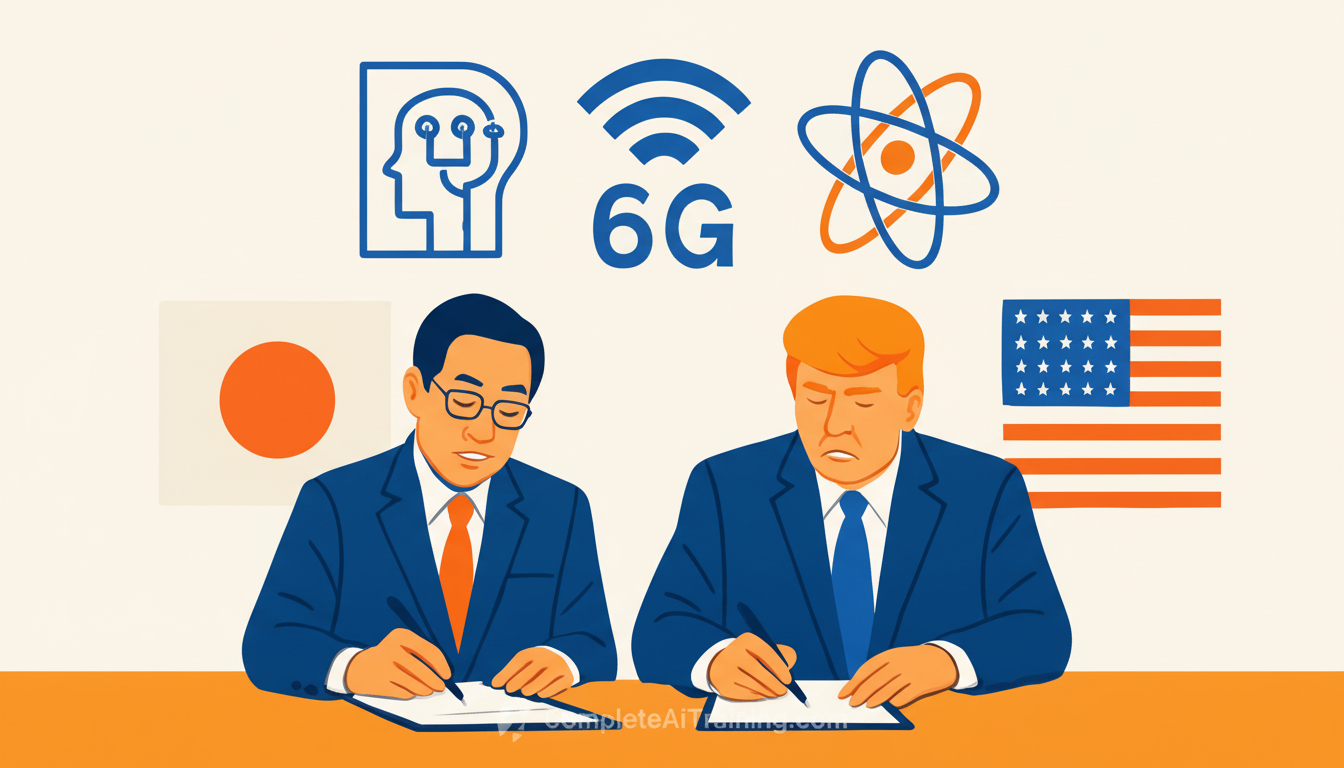 U.S. signs AI, chip and biotech pacts with Japan and South Korea