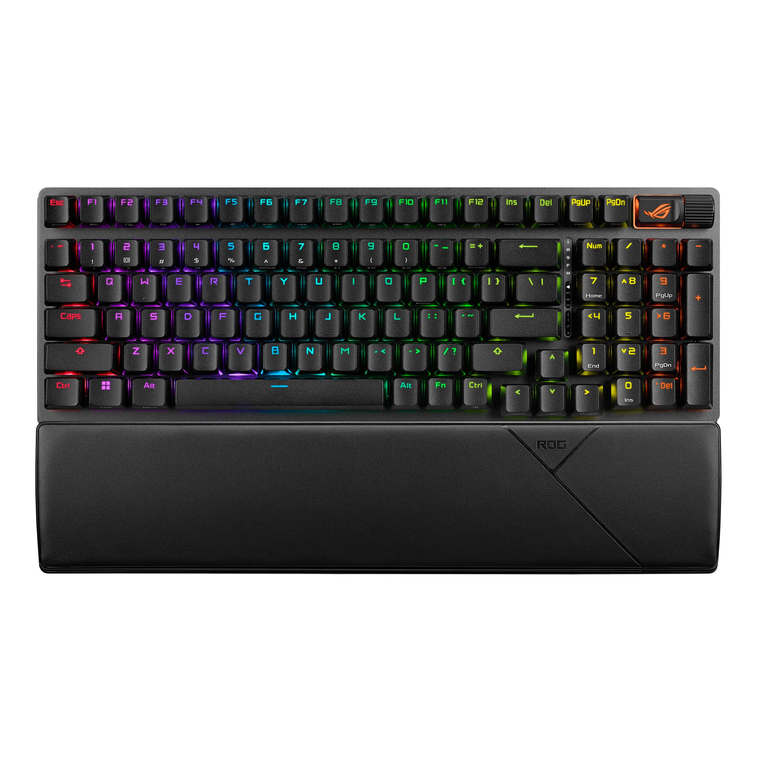 Premium mechanical keyboard with highlighted discount tag emphasizing special offer