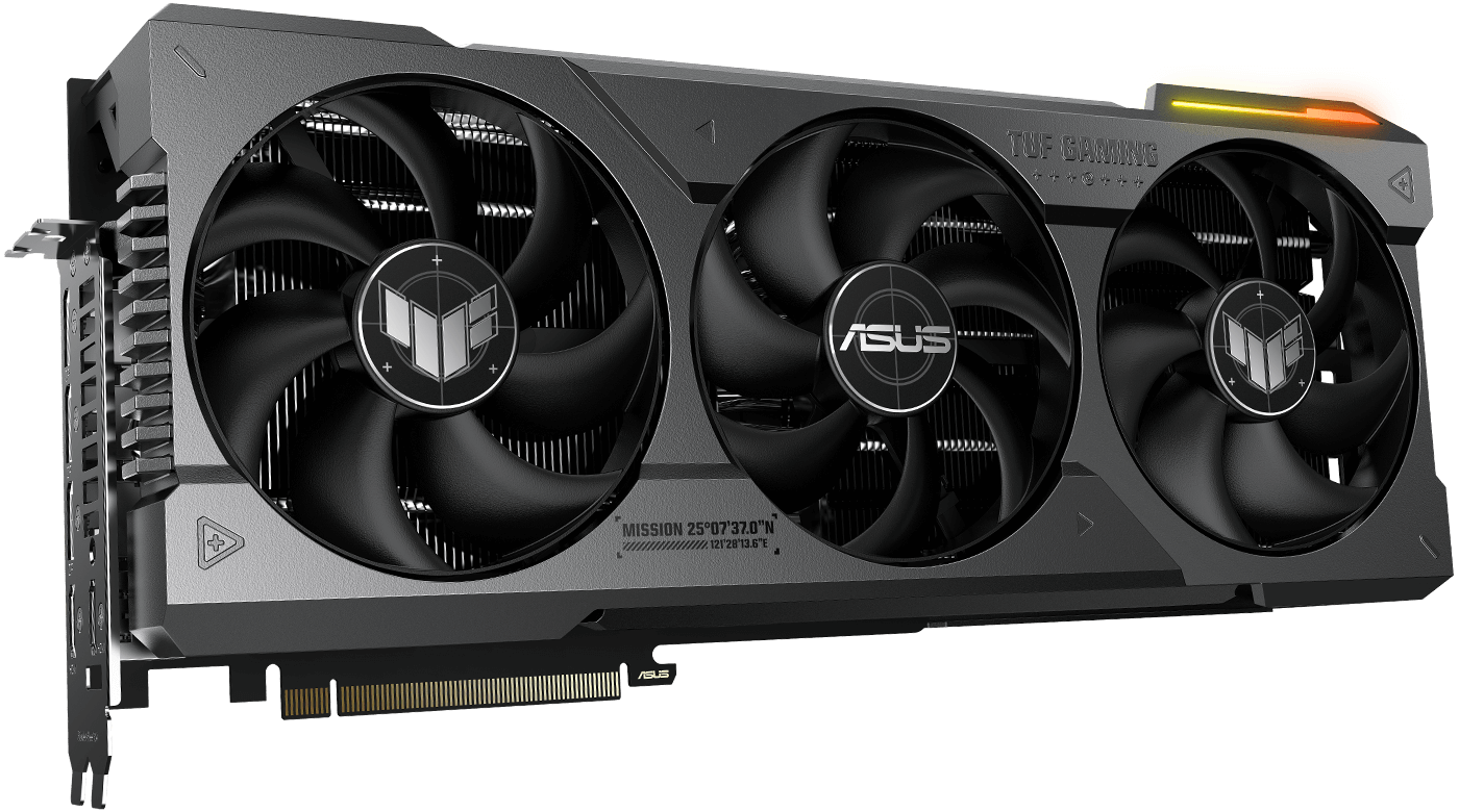 ASUS TUF RTX graphics card highlighting a limited-time deal and price drop
