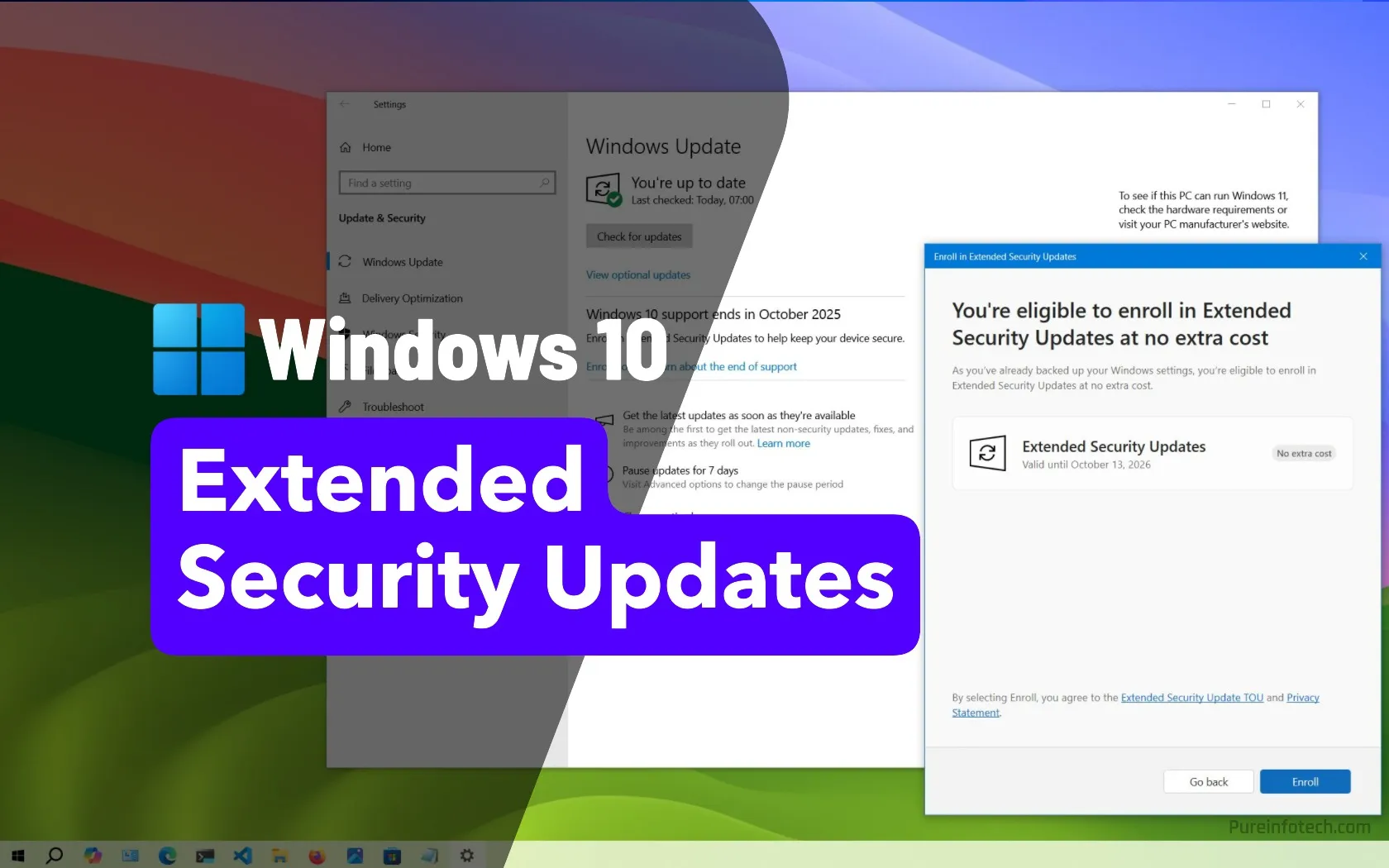 ESU Extended Security Updates: security patches only, no technical support
