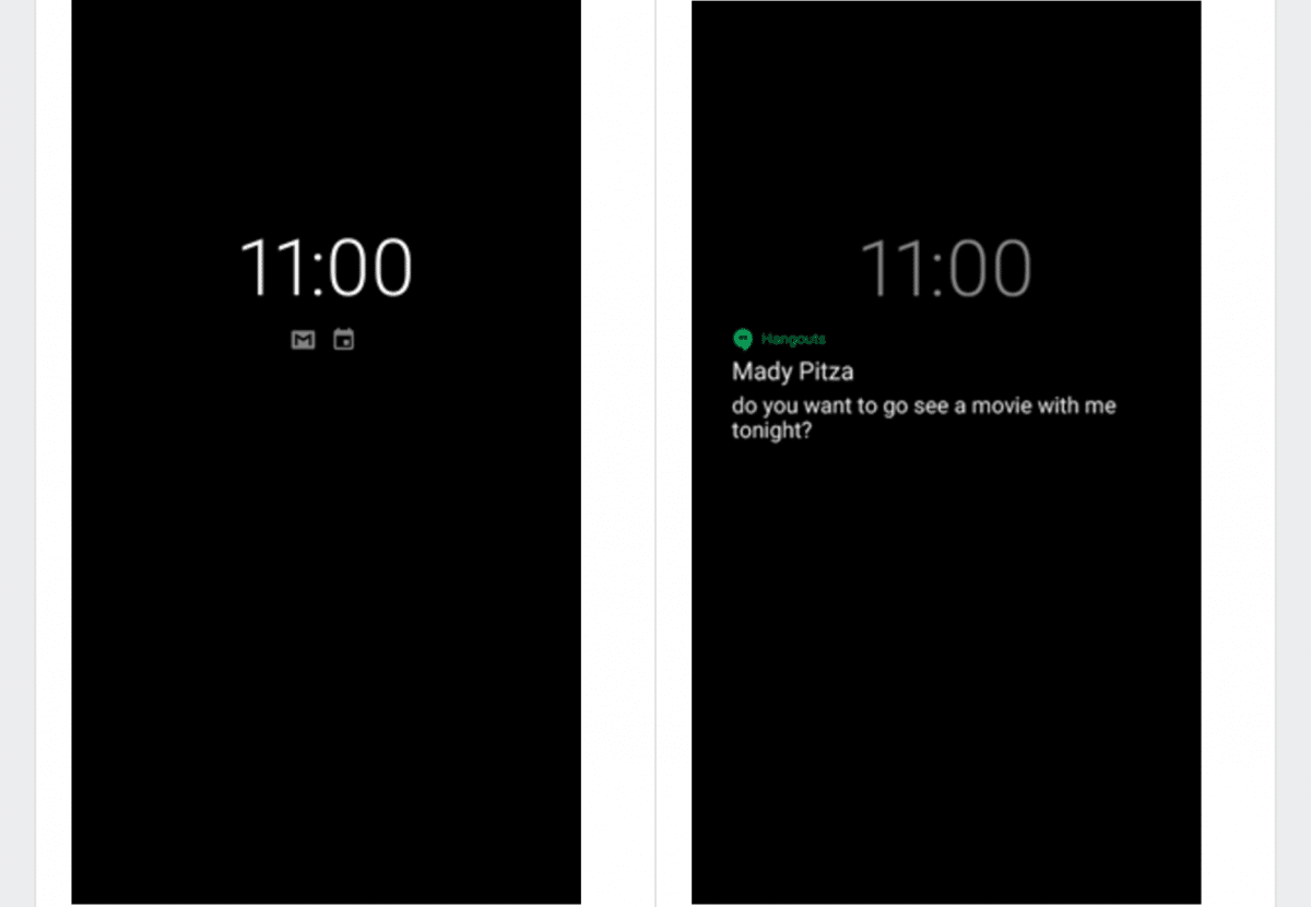 Google Pixel Always-On Display (AOD) smarter controls concept