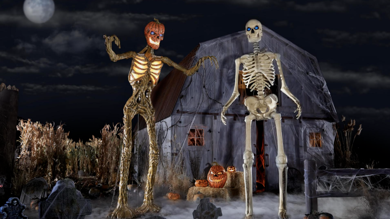 Biggest savings on Halloween decor: pumpkins, skeletons, and lights marked down