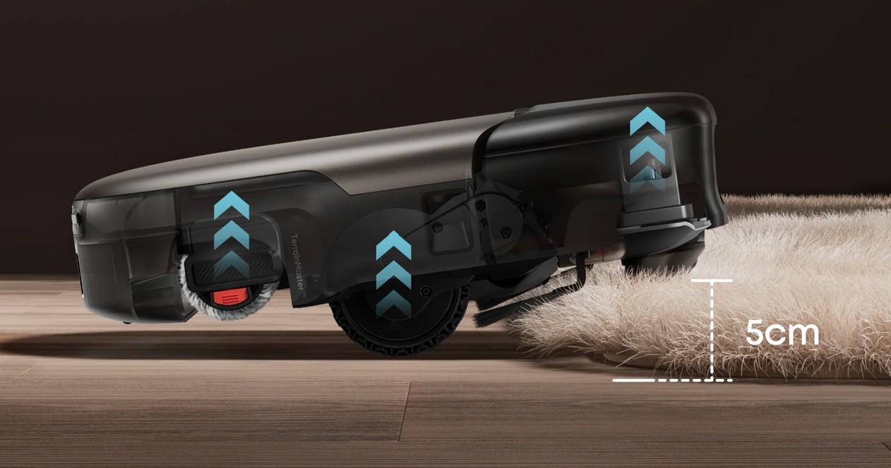 Robot vacuum cleaner for multi-level homes with smart floor mapping