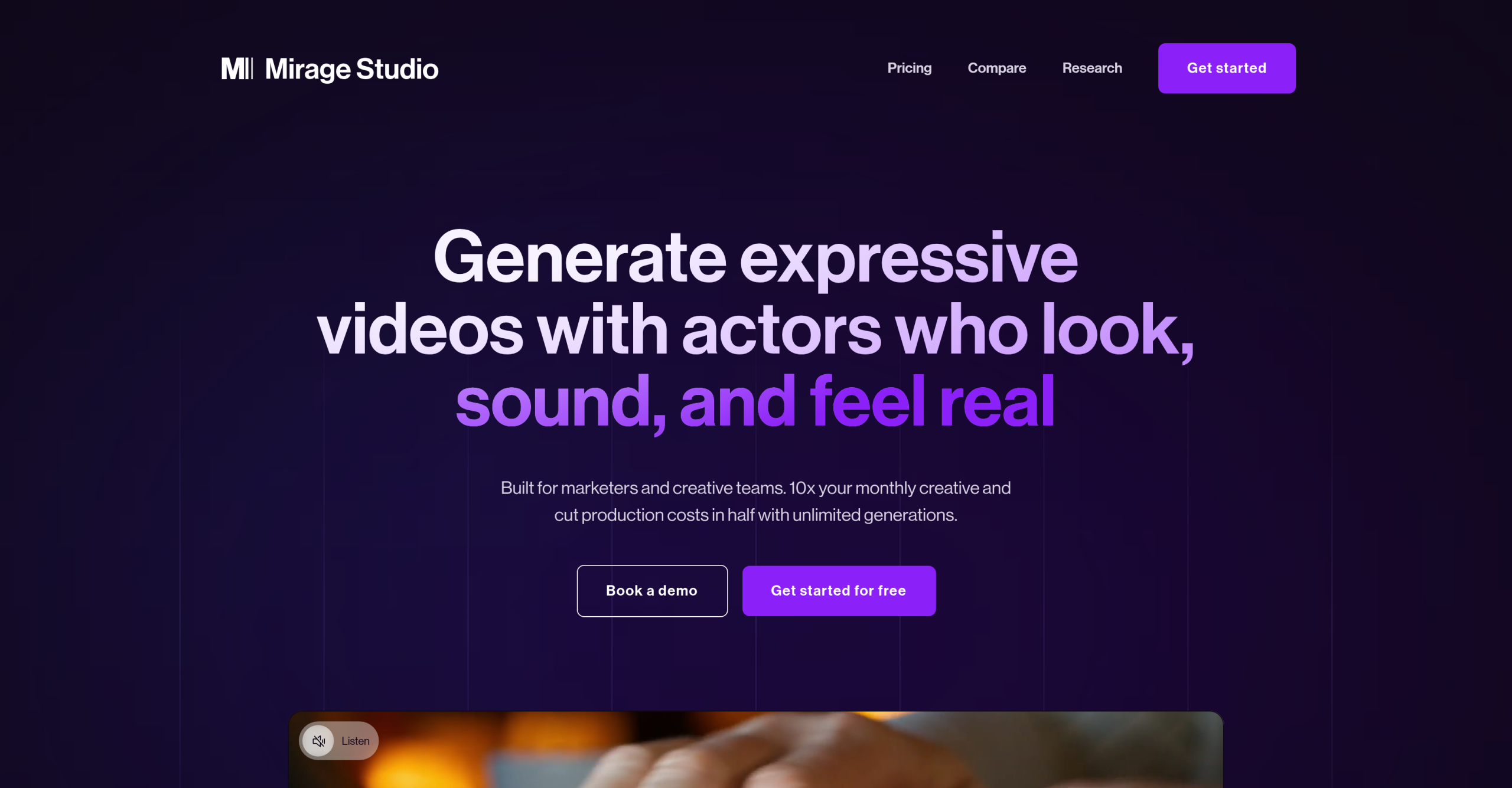 Creator app tools morphing into research lab equipment, symbolizing tech pivot