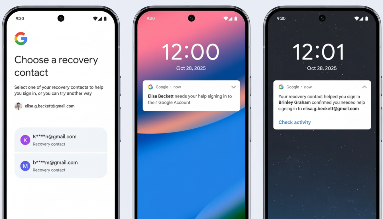 Image for Install Google Recovery Contacts on Your Account Now
