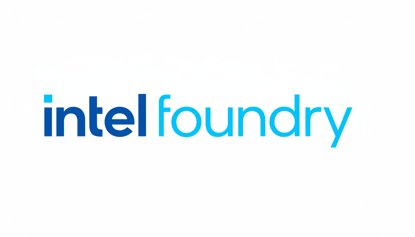 Intel logo on silicon wafer at semiconductor foundry, signaling strategy shift amid recovery