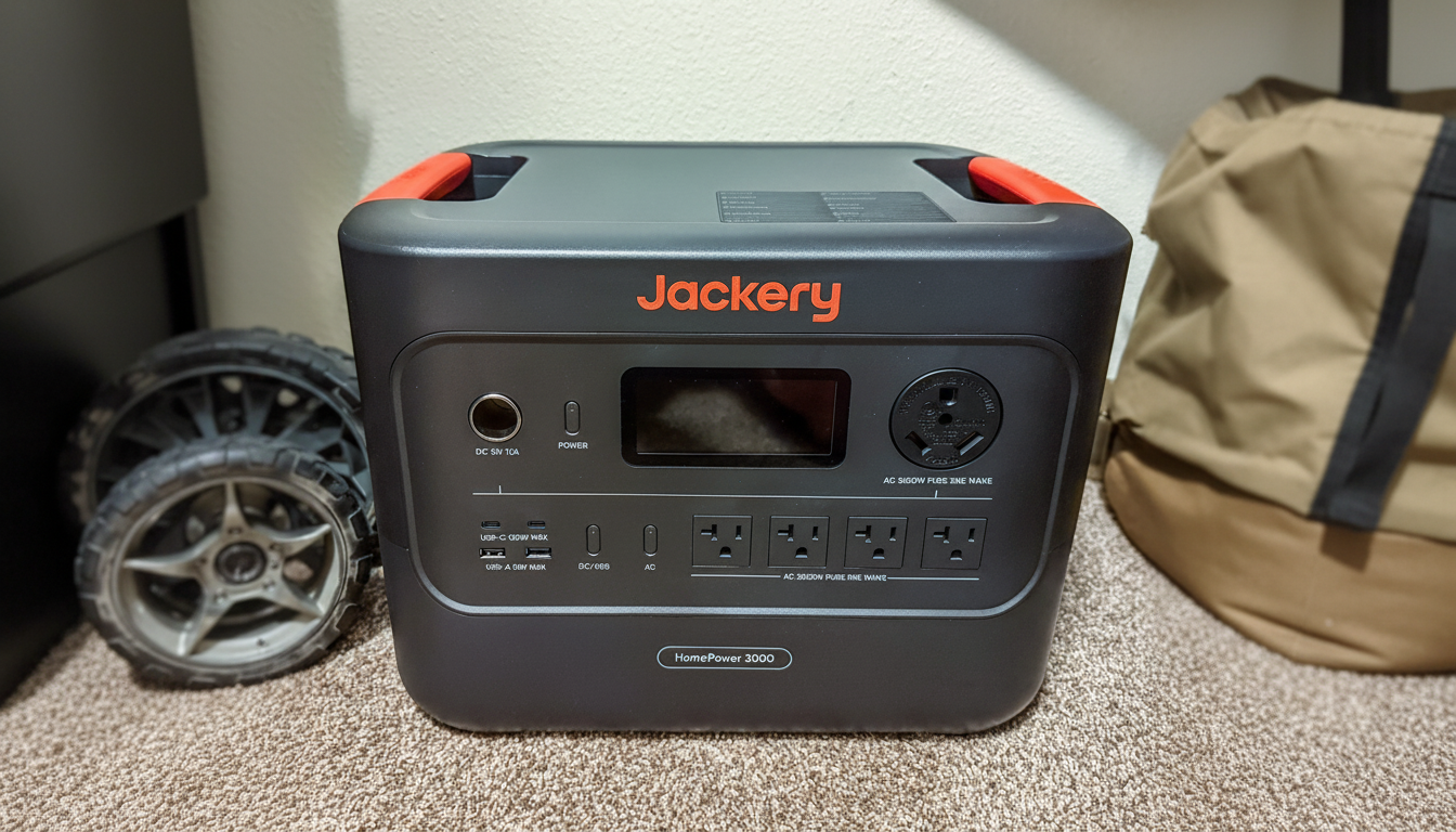 Jackery HomePower 3000 portable power station gets $1,300 price cut