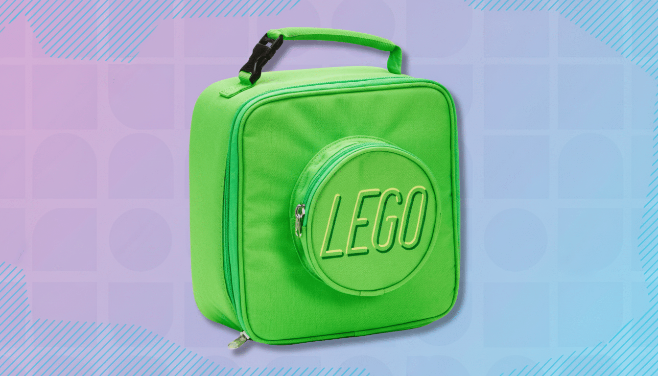 Lego Lunch Bag lowest price $16.78 on Amazon