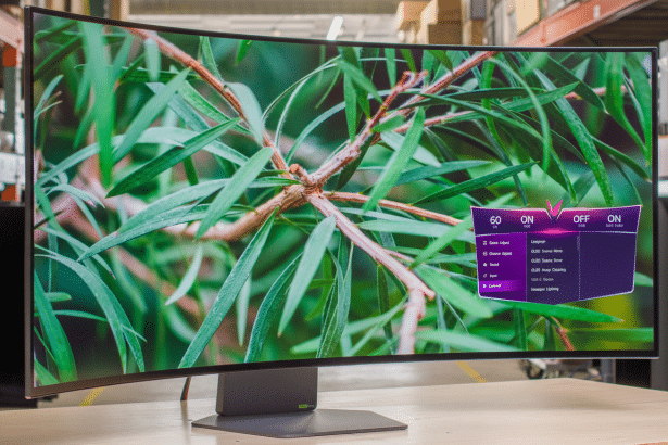 Image for LG 45-inch 5K2K OLED gaming monitor is 0 off at Amazon