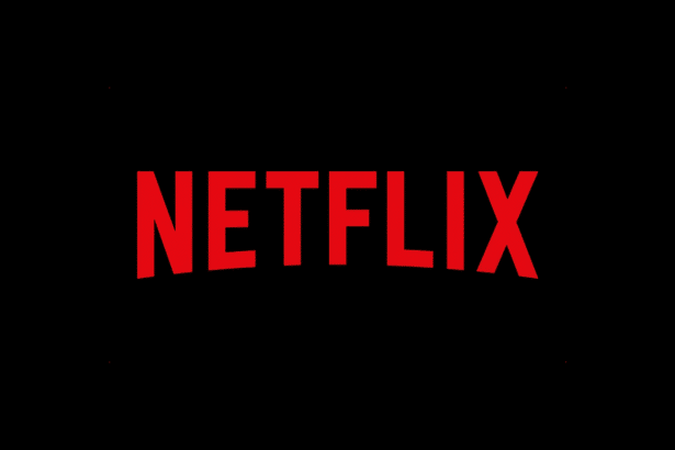 The Netflix logo in red text on a black background , resized to a 16: 9 aspect ratio.