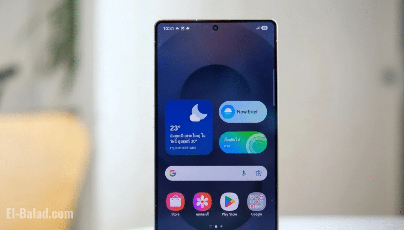 World map highlighting regions as Samsung One UI 8 rollout expands beyond Korea
