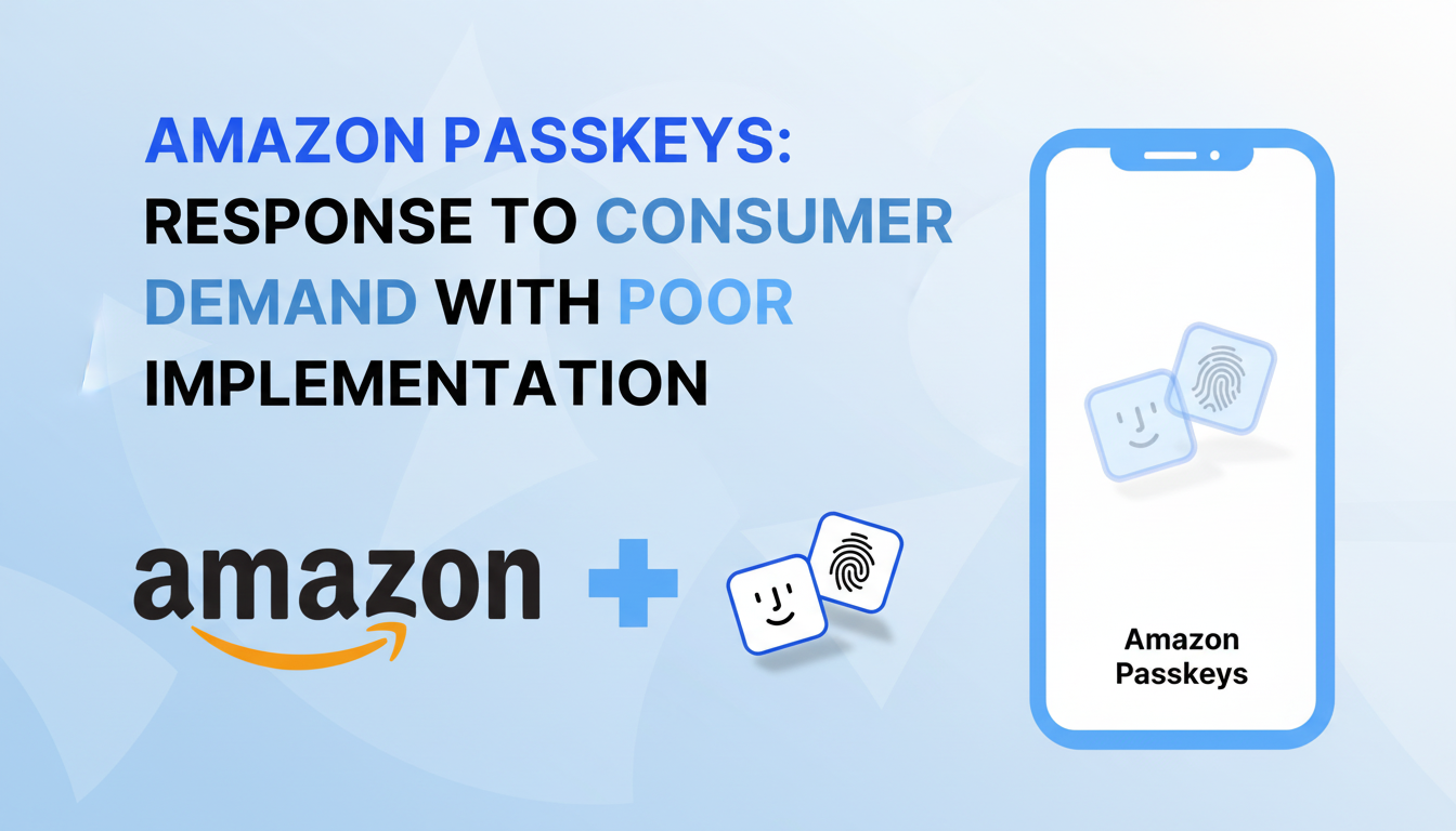 Amazon emerges leader in passkey adoption as passwordless authentication surges