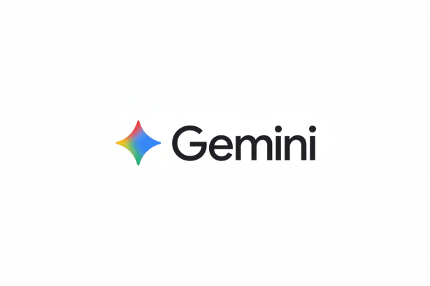 Gem ini logo in a 16: 9 aspect ratio, preserving the original white background.