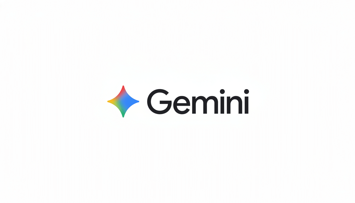 Gem ini logo in a 16: 9 aspect ratio, preserving the original white background.