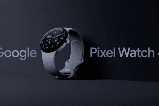 Google Pixel Watch 4 in a professional setting.