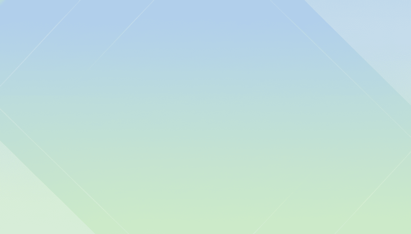 A blank 16 :9 aspect ratio image with a professional flat design background featuring a soft gradient from light blue to light green , with subtle geometric patterns. Filename : professional flatdesign background.png