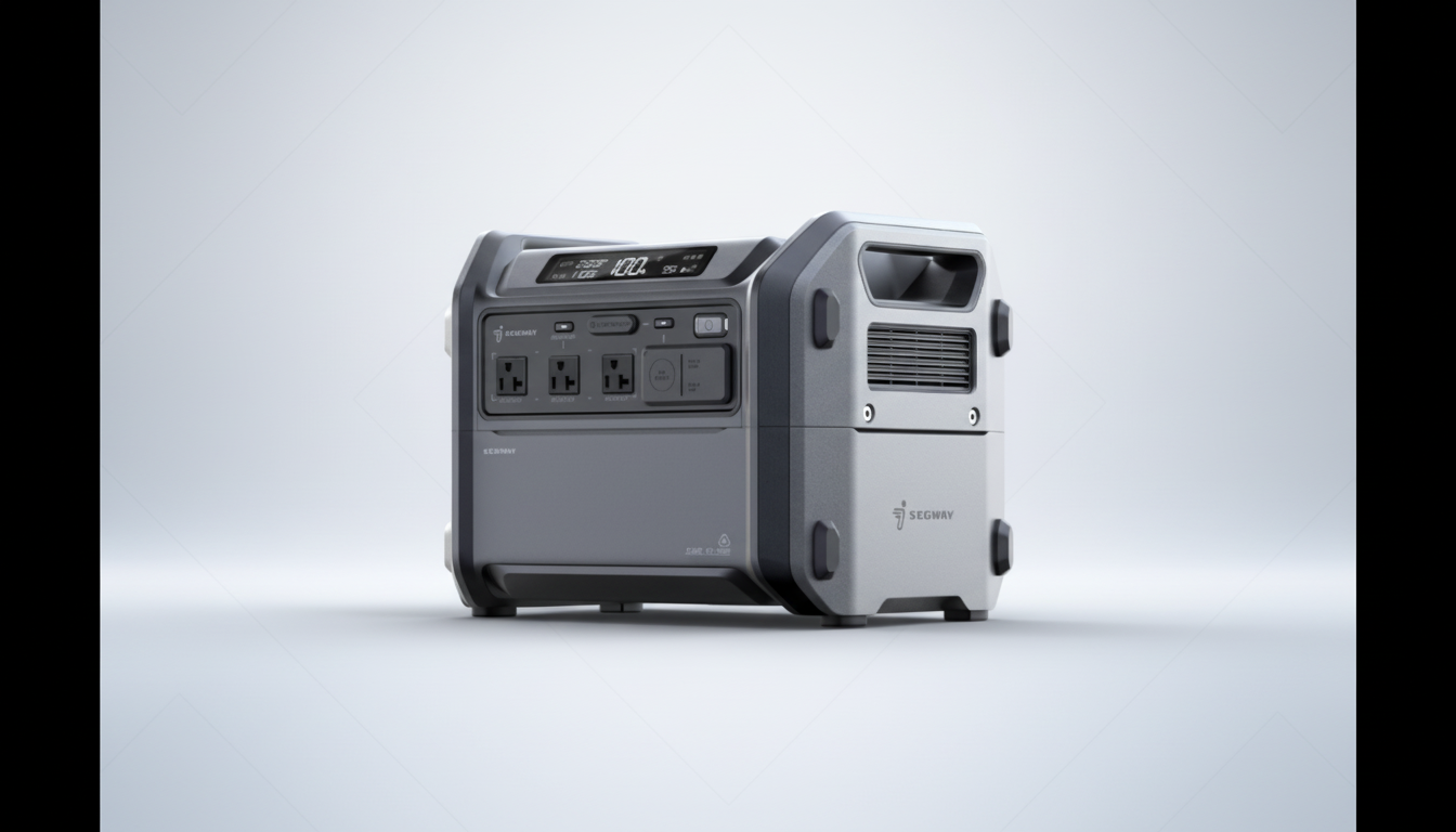 Segway Cube 1000 with price-drop arrow and final-hours sale banner