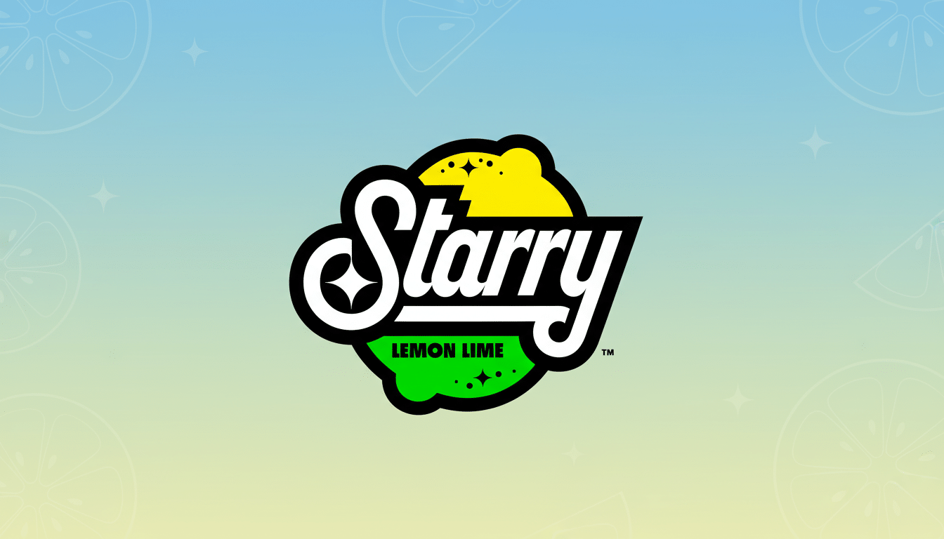 The Starry Lemon Lime logo on a professional gradient background with subtle citrus slice and star patterns.