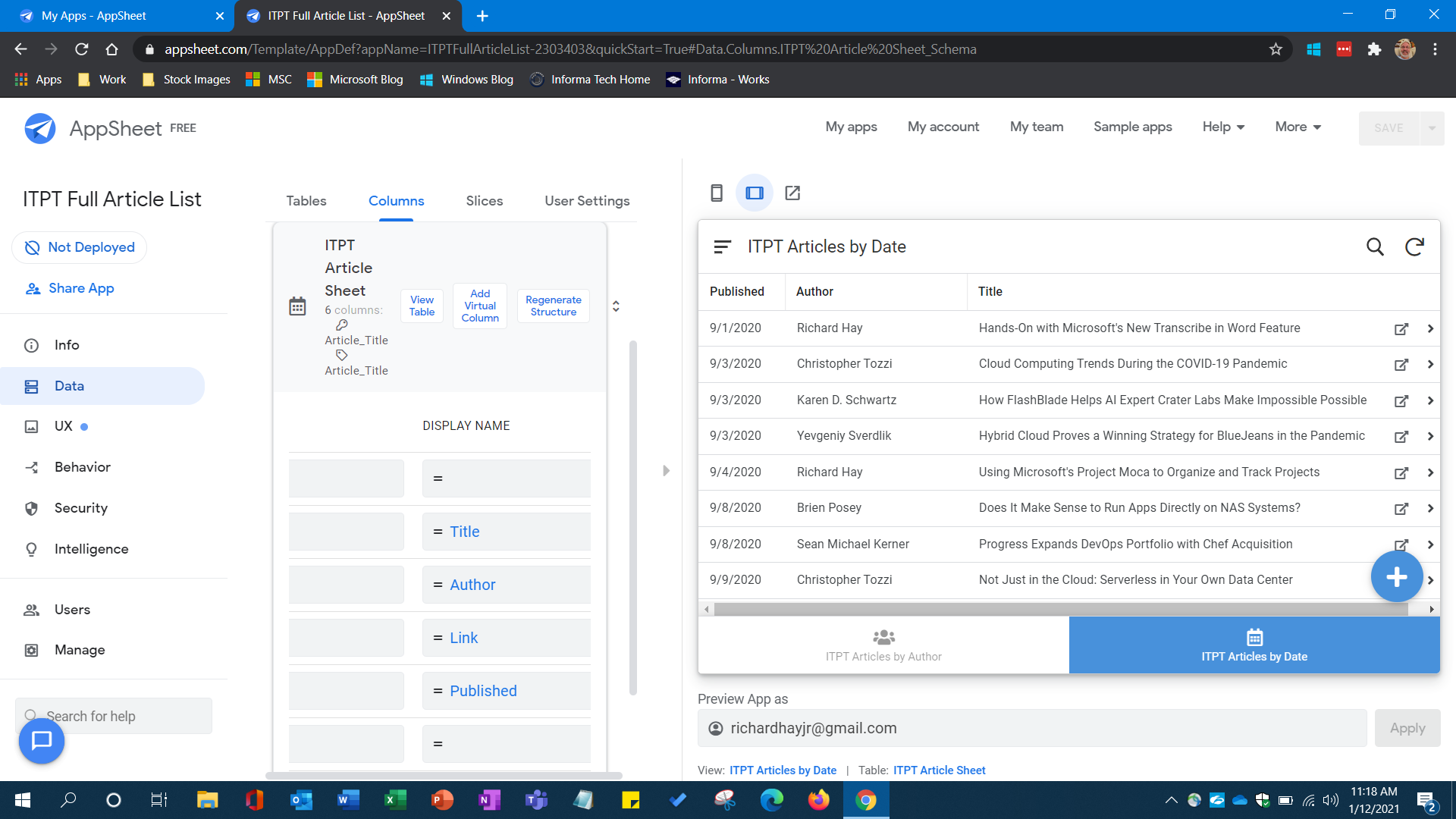 Image for Google to Shut Down Tables, Its Airtable Rival