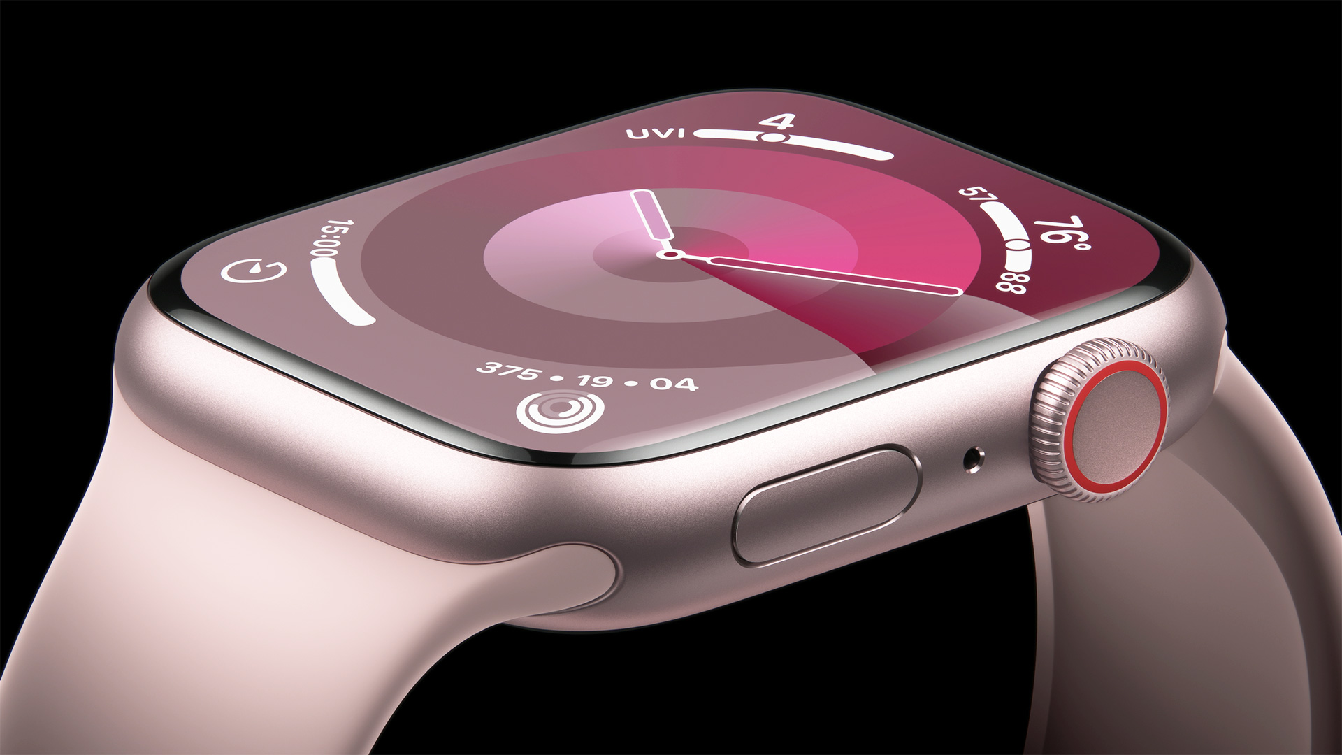 Apple product launch event teaser with Apple logo and lineup concept