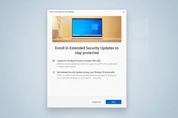 Image for Use Extended Security Updates to extend Windows 10 life