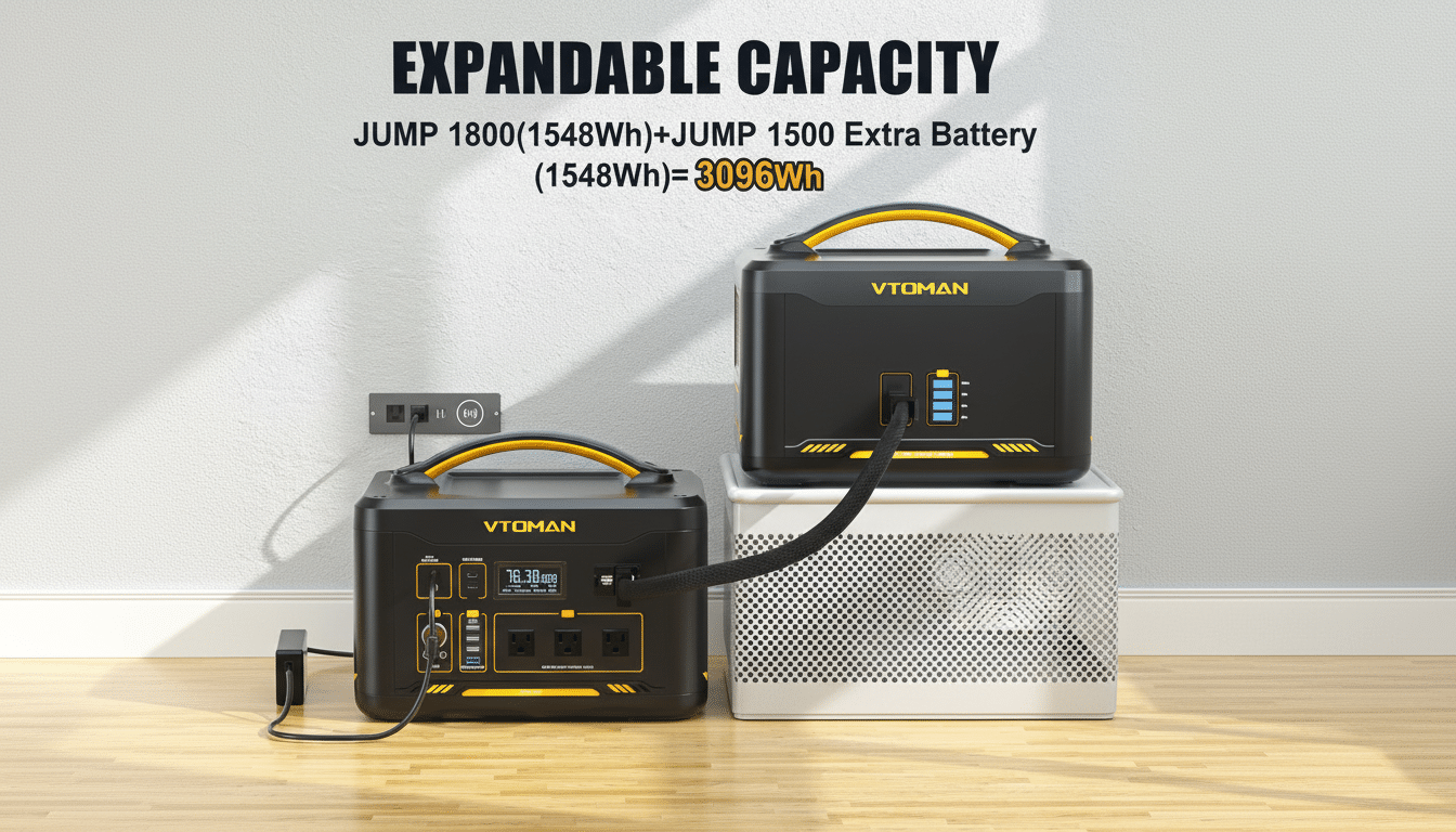 VTOMAN Jump 1800 portable power station highlighted for a standout deal