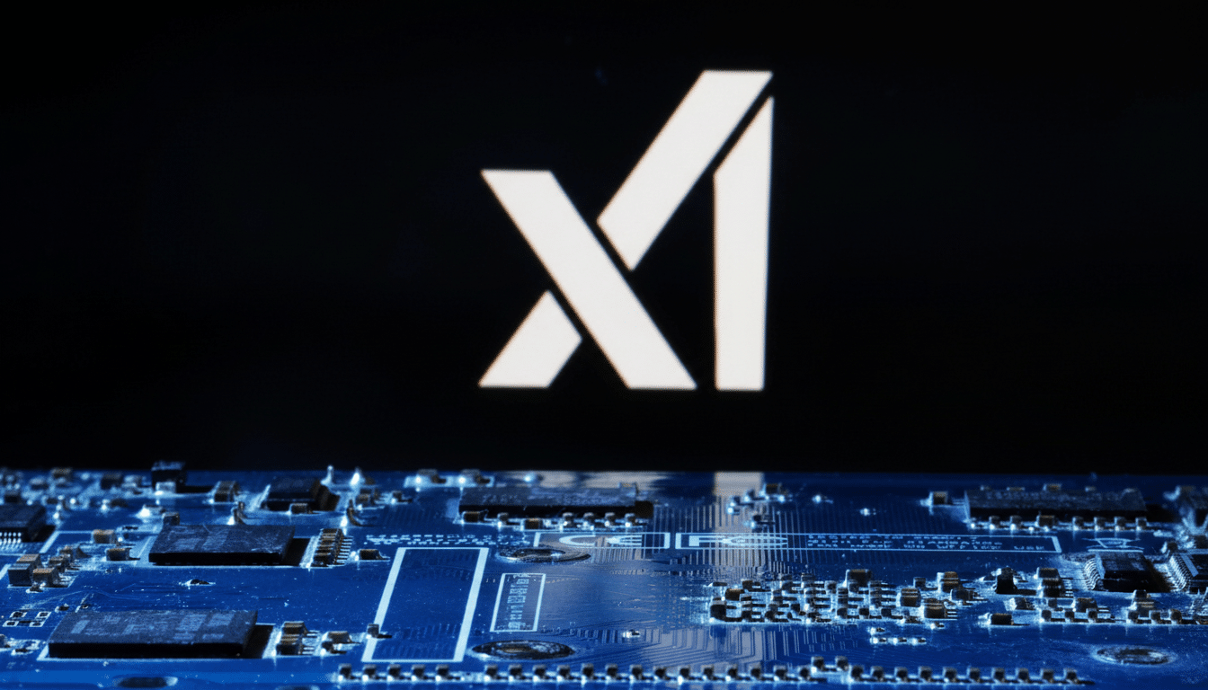 A professional image of the Xil inx logo displayed on a screen with a blue circuit board in the foreground, resized to a 16: 9 aspect ratio.
