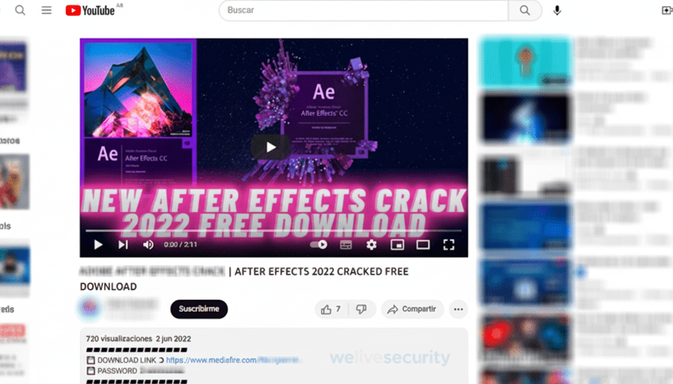 YouTube game hack and crack videos spreading malware, cybersecurity warning over play button