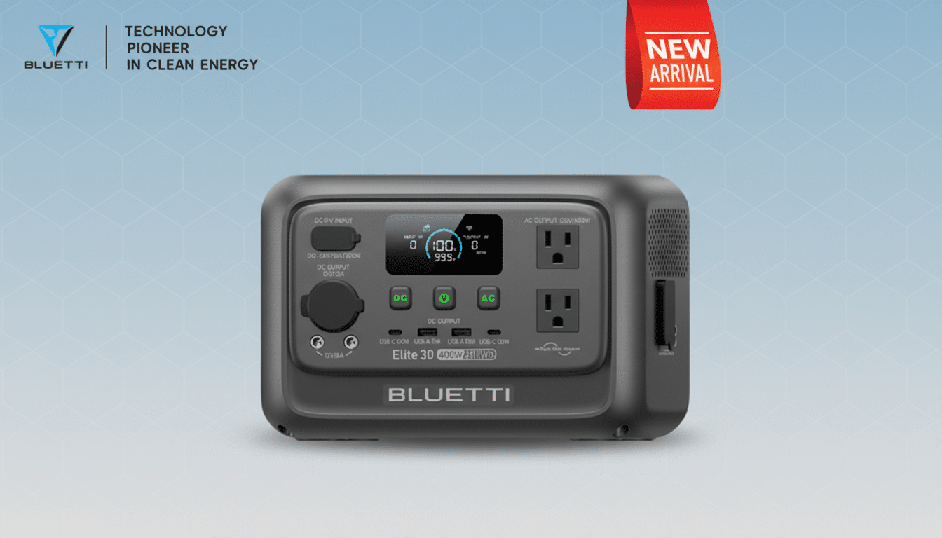Bluetti Elite 30 V2 portable power station on sale at an all-time low price