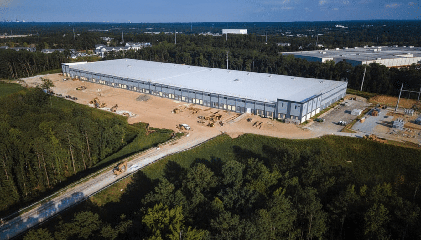 Data center server racks highlight surging global investment in digital infrastructure