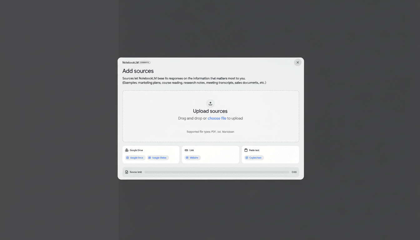 Google Drive interface showing NotebookLM-style podcast summaries