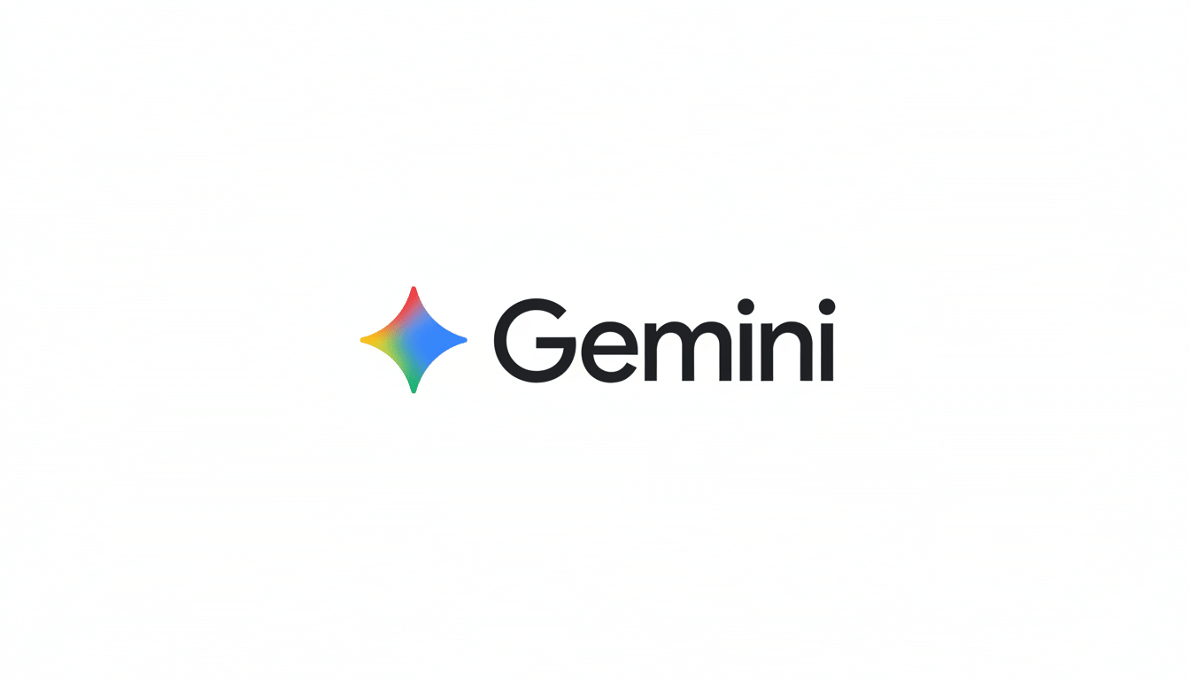 Gemini AI logo with red downward arrow after expense tracker test failure