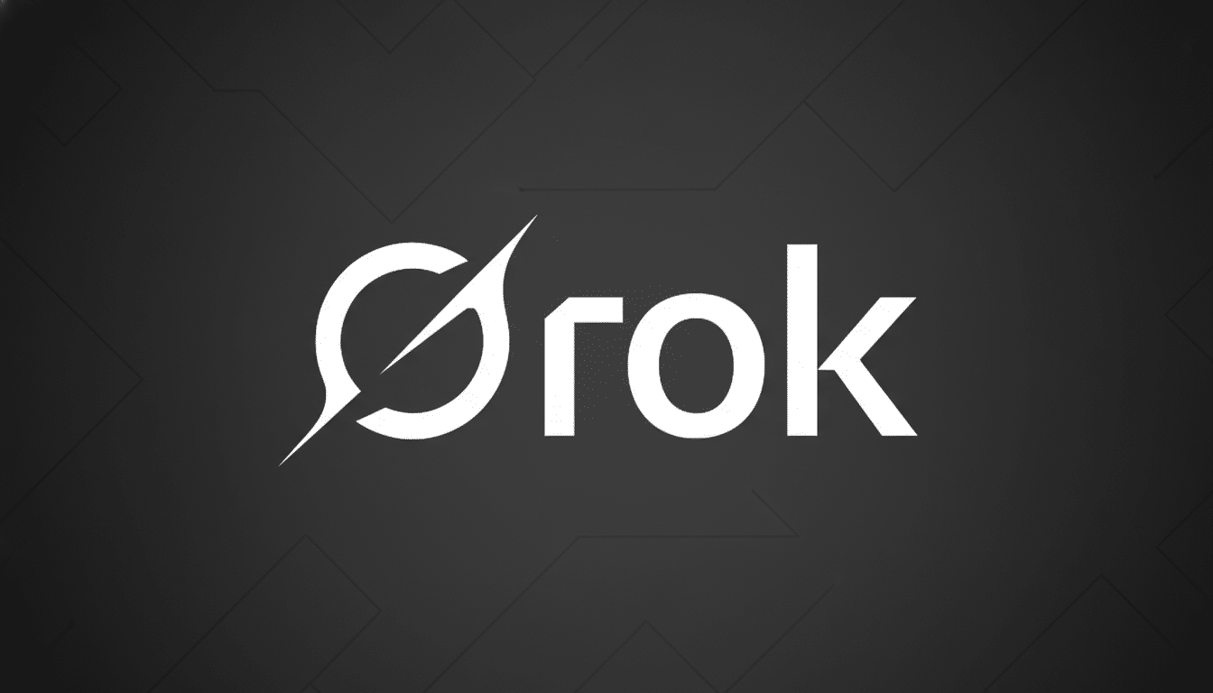 The Ørok logo, featuring a stylized white Ø with a diagonal line through it, followed by rok in a sans-serif font, all set against a dark gray background with subtle geometric patterns.