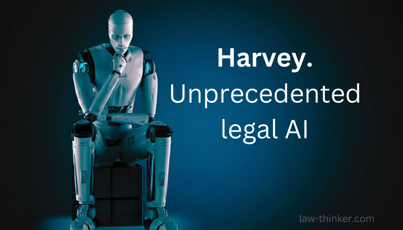 Harvey legal AI powerhouse led by a law firm associate