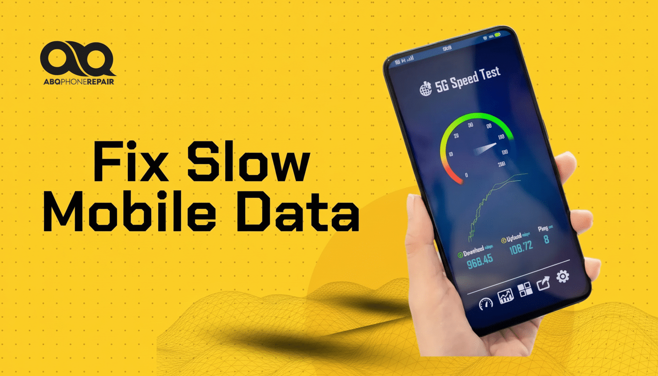 Smartphone showing LTE signal error with fixes and troubleshooting steps