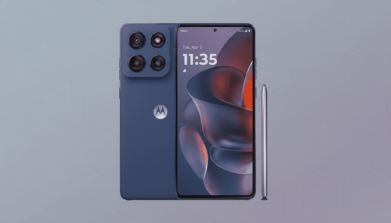 Motorola Moto G Stylus 2025 drops to record-low price under 5