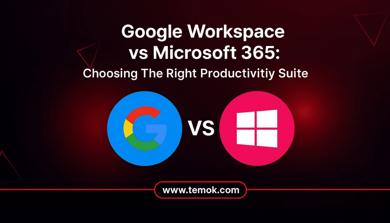 Microsoft 365 vs Google Docs office suite comparison