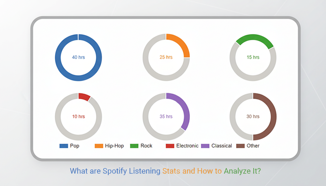 Spotify app showcasing new weekly listening stats feature on mobile screen