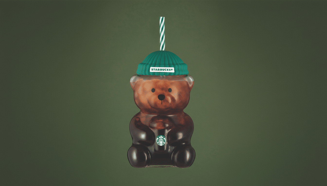 Starbucks Bearista Cup on display as limited edition sells out after viral rush