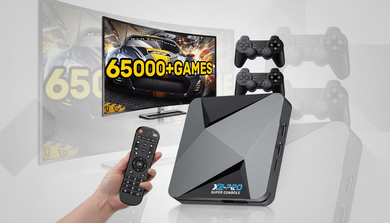 Retro gaming console replacing PC emulators and streaming Netflix on a TV