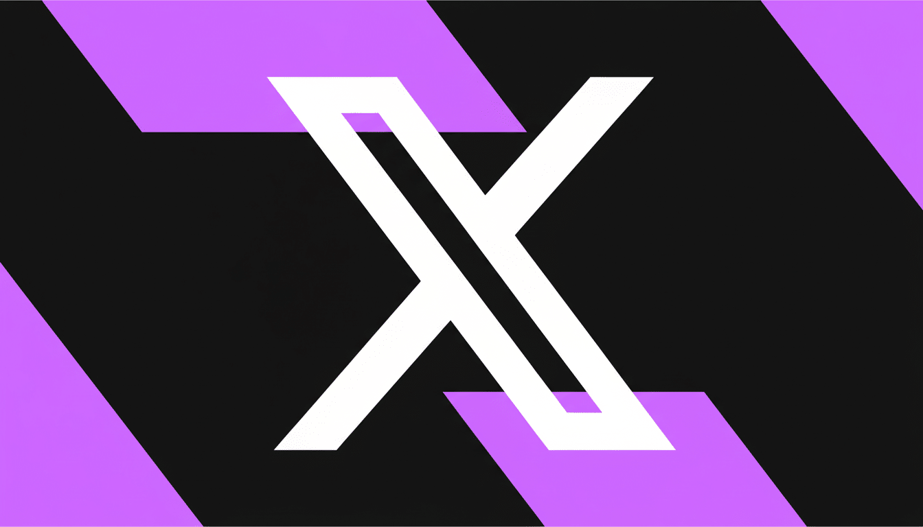 X logo with auction-style marketplace for rare inactive usernames