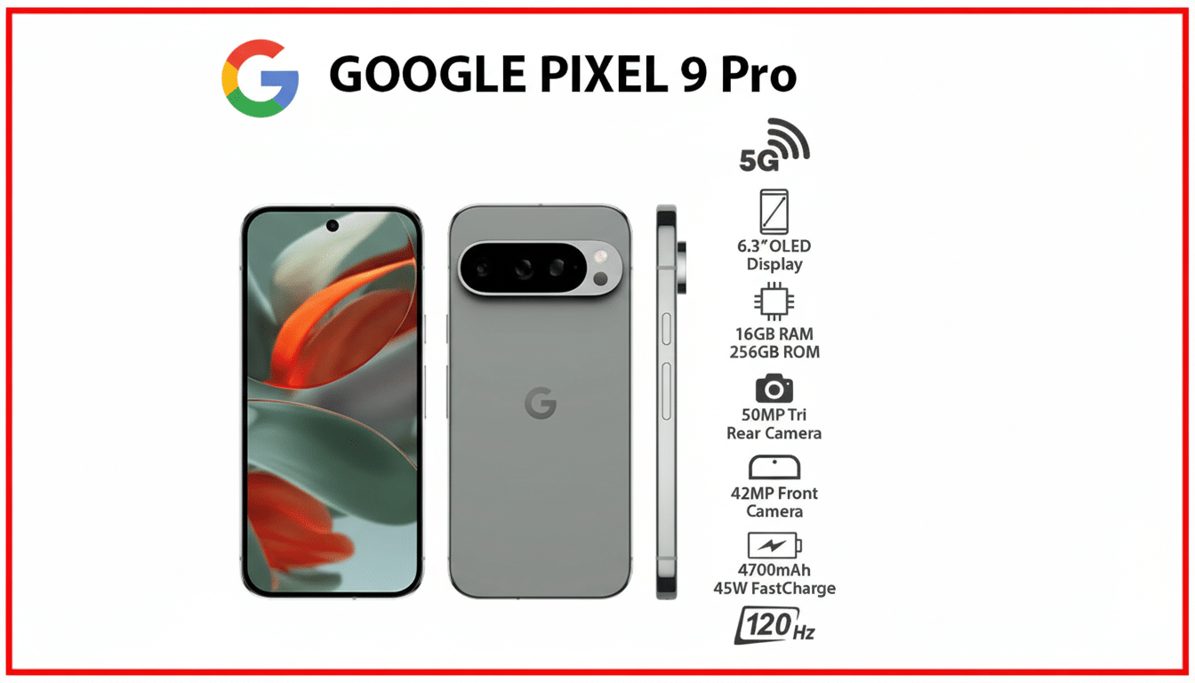 Pixel 9 Pro showing Android 16 QPR2 software update and new features on screen