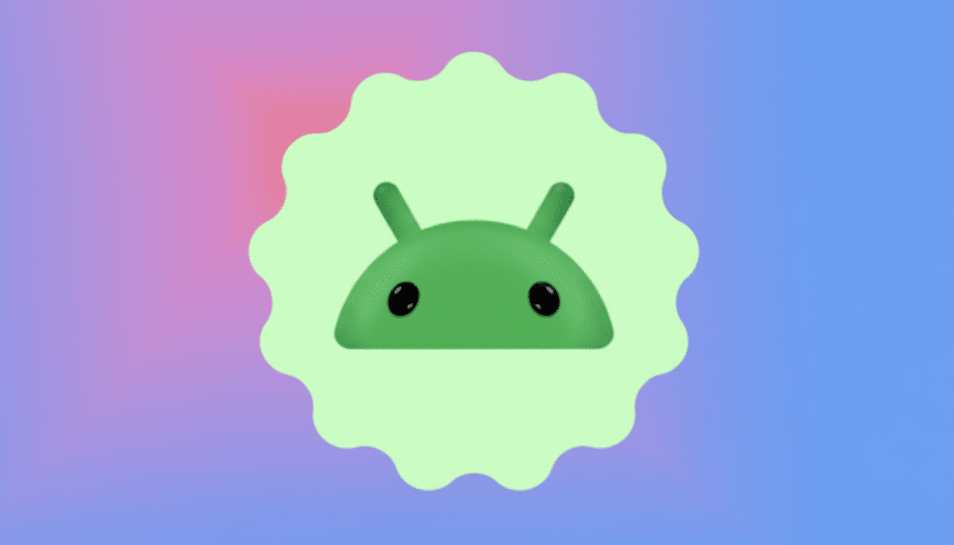 Google Wear OS smartwatch showing Androidify custom AI watch faces