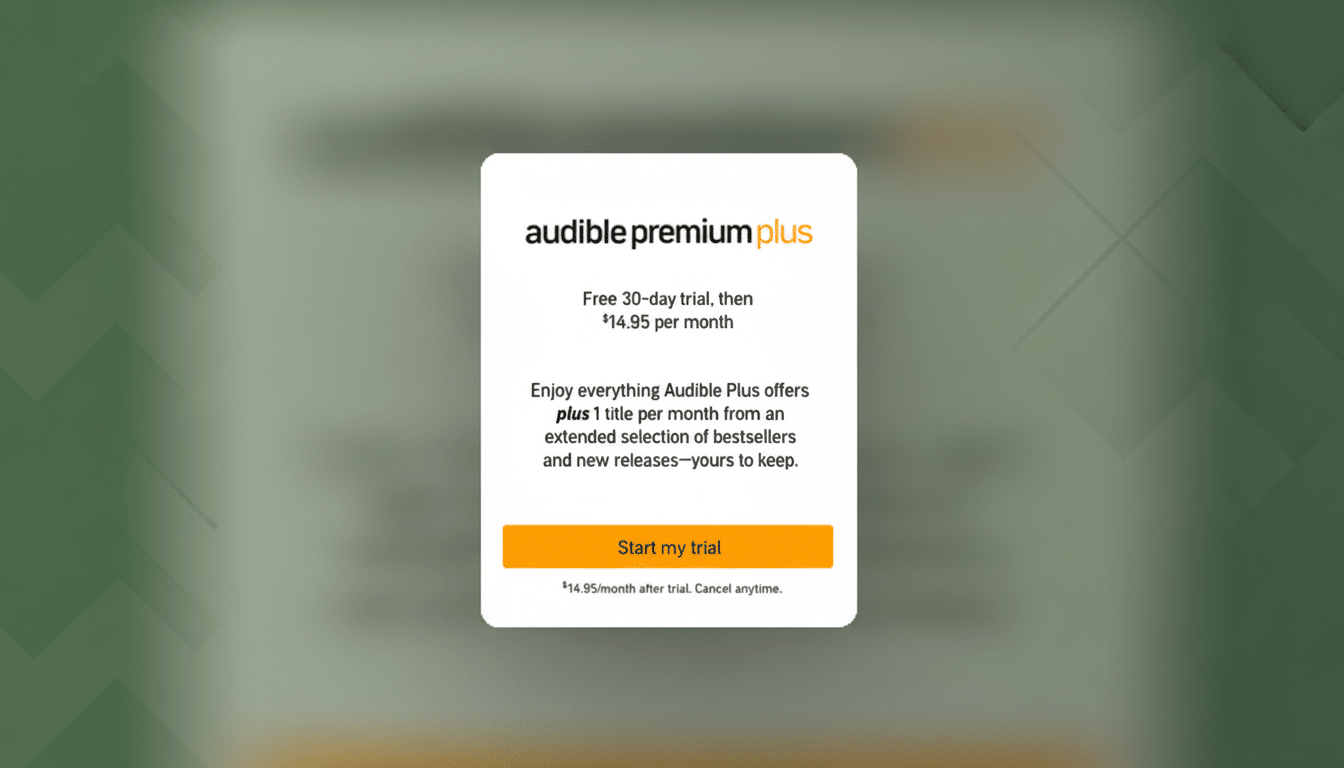 Audible Black Friday deal: $0.99 for three months of audiobooks membership
