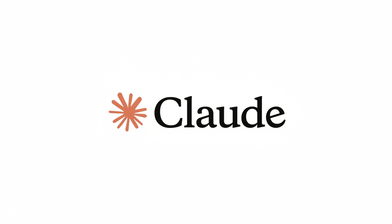 The Claude logo, featuring a stylized orange asterisk to the left of the word Claude in black text, presented on a white background with a 16:9 aspect ratio.