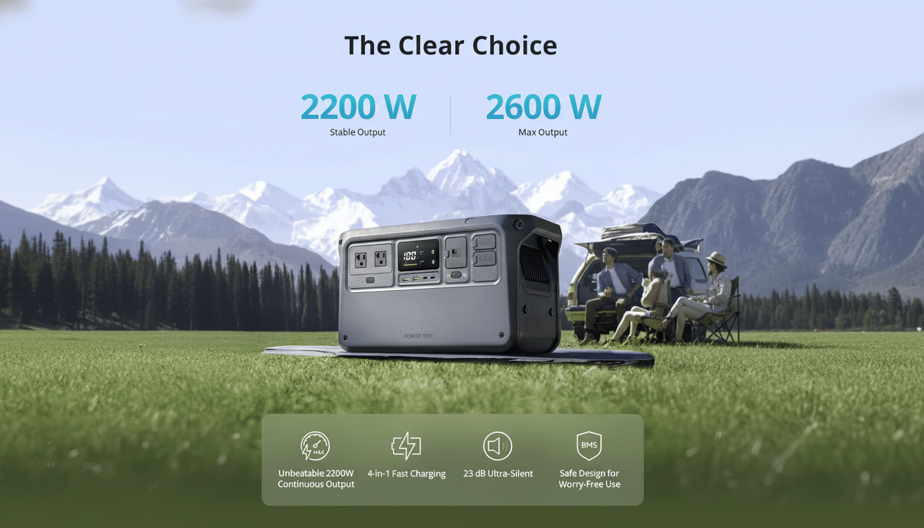 DJI Power 1000 V2 portable power station price drops to $399 limited-time offer