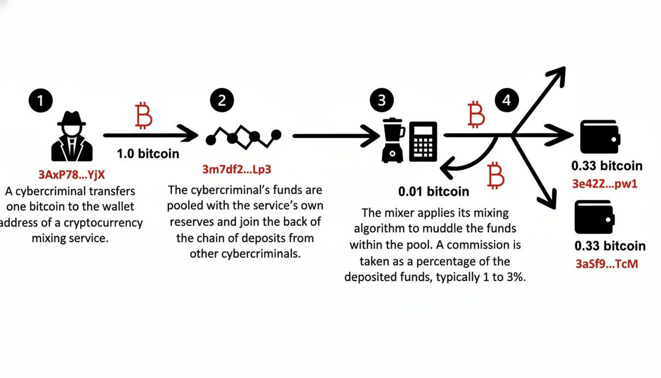 Europol raids cryptomixer in €1.3B money laundering crackdown